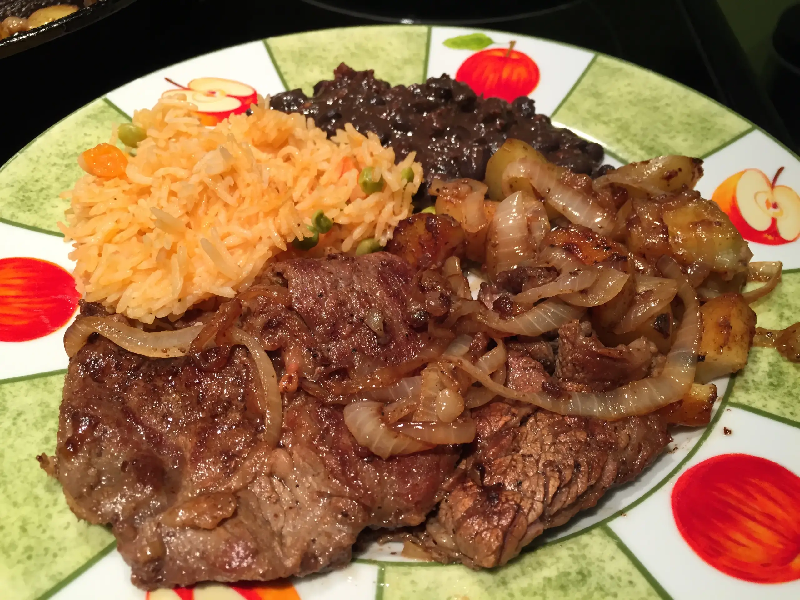 Ribeye Steak & Onions